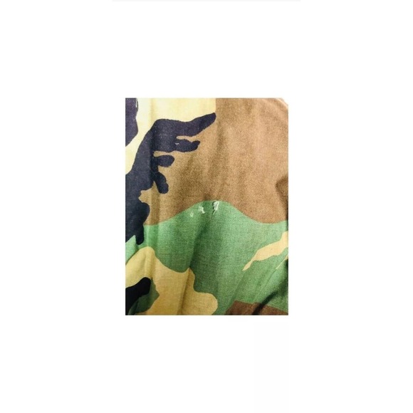 Military Cold Weather Field Coat 8415-01-099-7836 Medium Long Camo Jacket - Picture 9 of 13